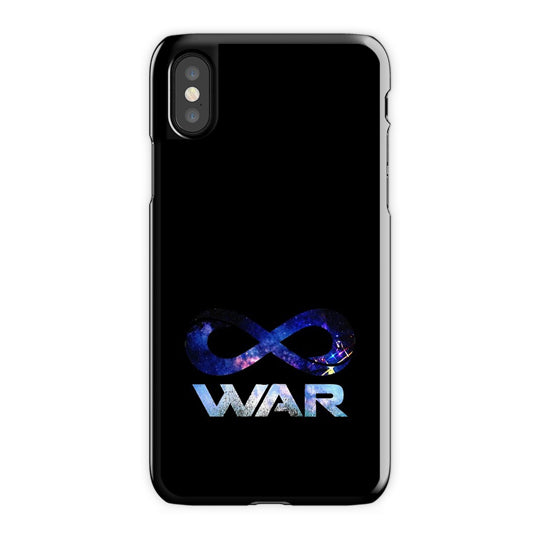 Avenger Infinity War iPhone X Case, Black Snap Case