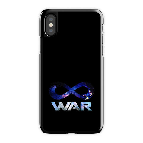 Avenger Infinity War iPhone X Case, Black Snap Case