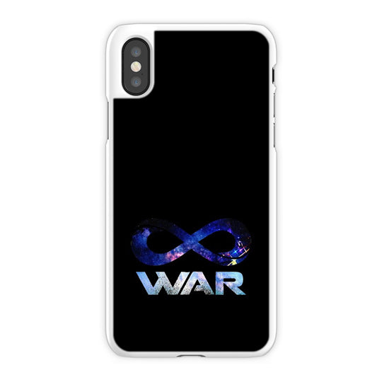 Avenger Infinity War iPhone X Case, White Snap Case