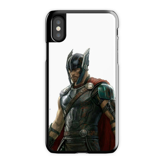 Avenger Thor Ragnarok iPhone X Case, Black Tough Case