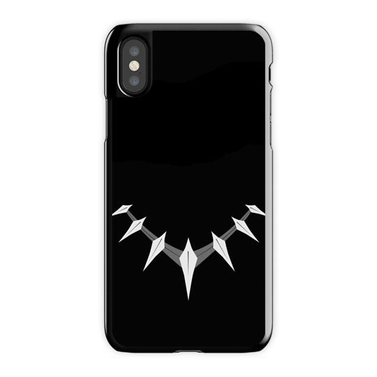 Black Panther iPhone X Case, Black Snap Case