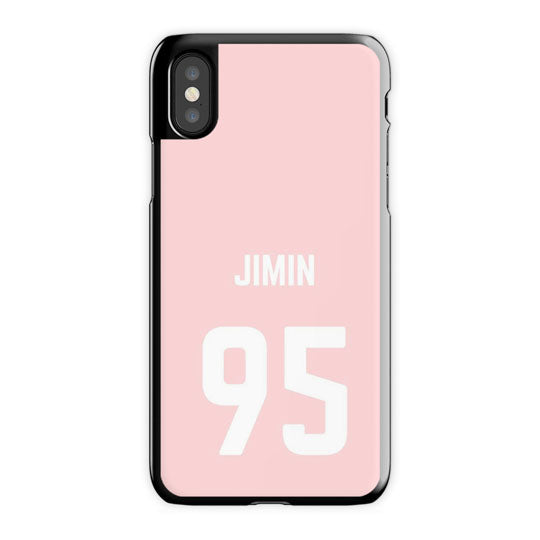Bts Jimin iPhone X Case, Black Tough Case