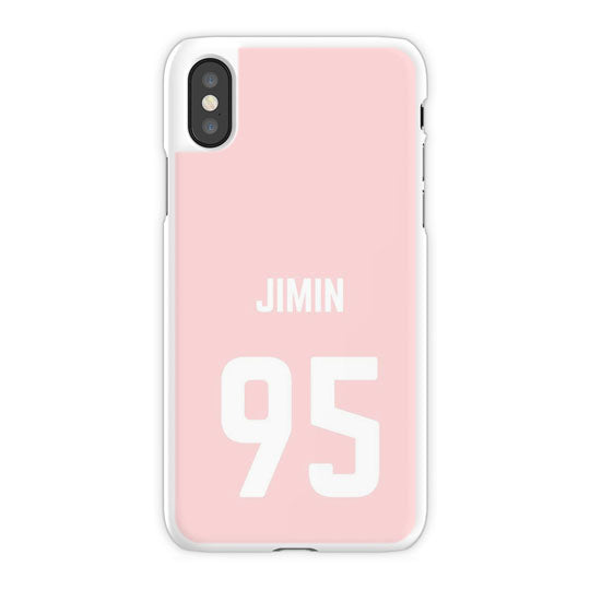 Bts Jimin iPhone X Case, White Tough Case