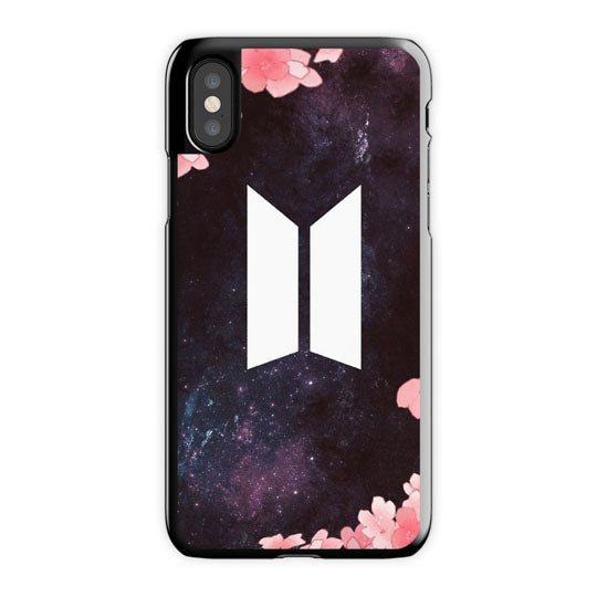 Bts Space iPhone X Case, Black Tough Case