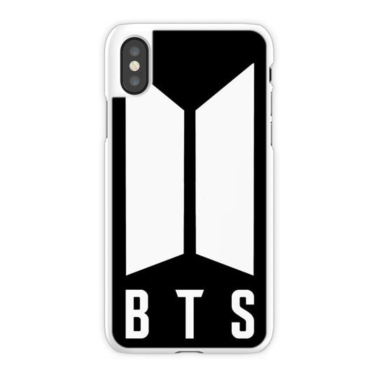 Bts iPhone X Case, White Tough Case