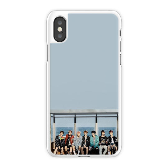 Bts iPhone X Case, White Tough Case