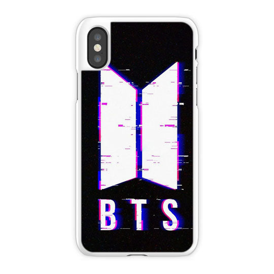 Bts iPhone X Case, White Snap Case