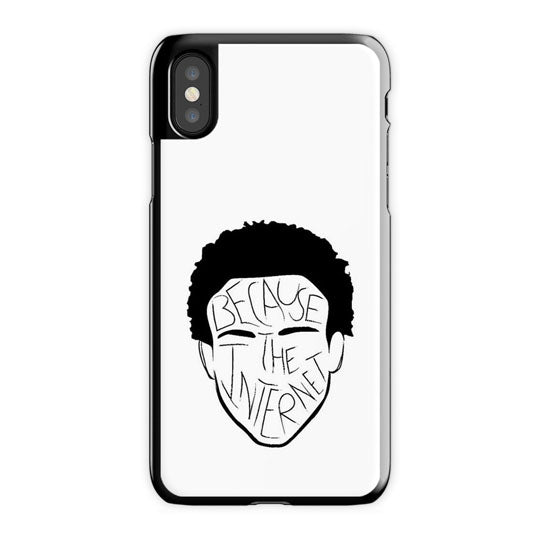 Childish Gambino iPhone X Case, Black Snap Case