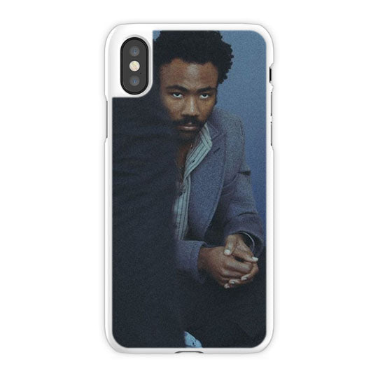 Childish Gambino iPhone X Case, White Tough Case