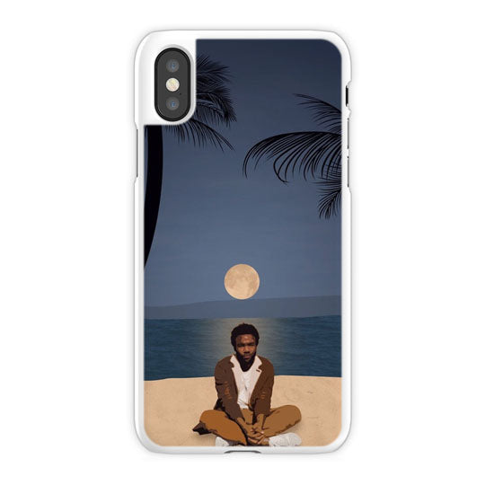 Childish Gambino iPhone X Case, White Tough Case