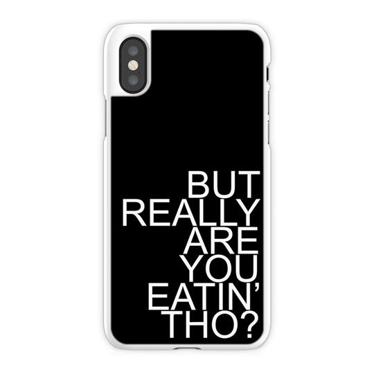 Childish Gambino iPhone X Case, White Snap Case