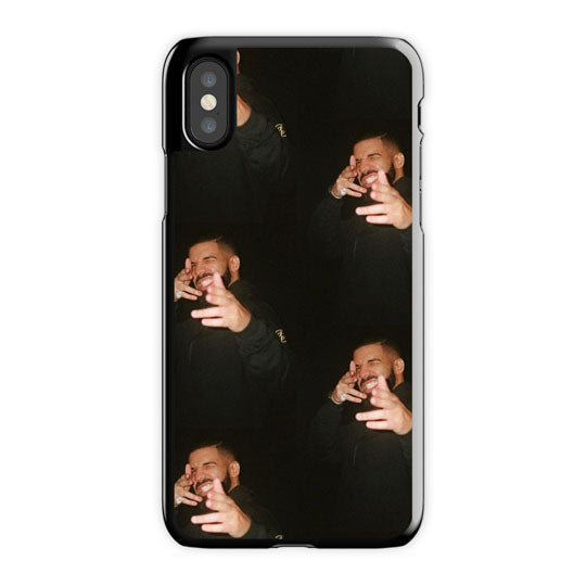 Drake iPhone X Case, Black Tough Case