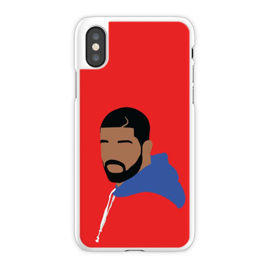 Drake iPhone X Case, White Snap Case