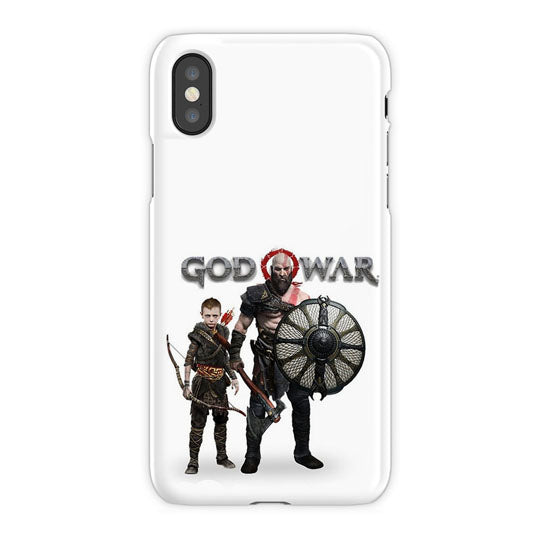 God Of War iPhone X Case, White Snap Case