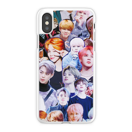 Jimin Bts iPhone X Case, White Snap Case