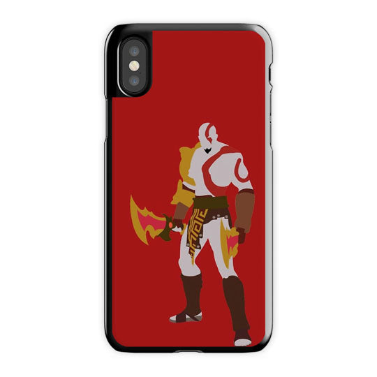 Kratos God Of War iPhone X Case, Black Snap Case