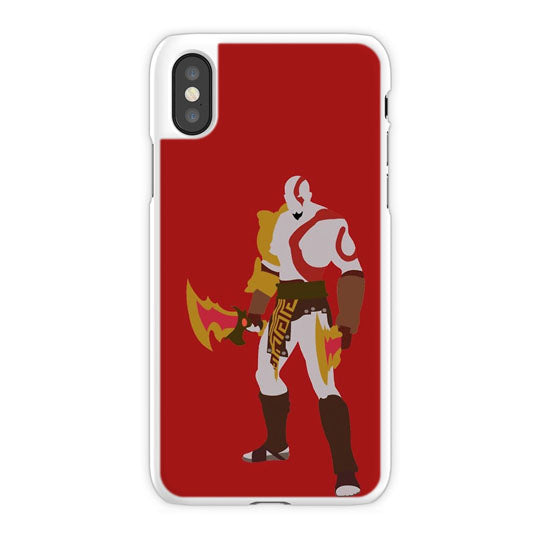 Kratos God Of War iPhone X Case, White Tough Case