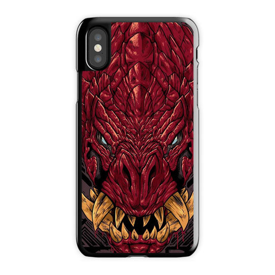 Monster Hunterer Odogaron iPhone X Case, Black Snap Case