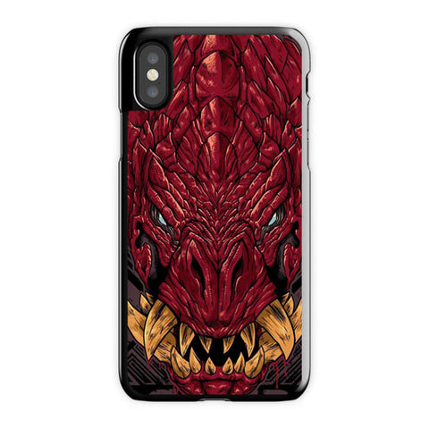 Monster Hunterer Odogaron iPhone X Case, Black Snap Case