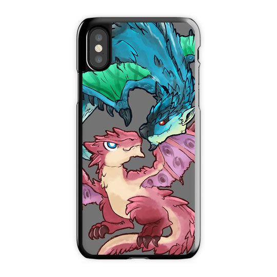 Monster Hunterer Power iPhone X Case, Black Tough Case