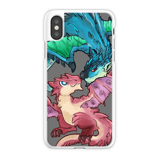 Monster Hunterer Power iPhone X Case, White Tough Case