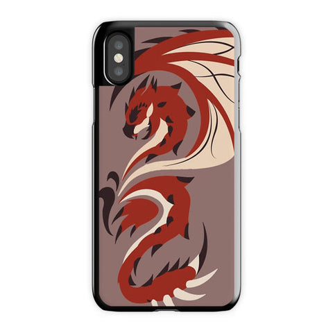 Monster Hunterer iPhone X Case, Black Snap Case