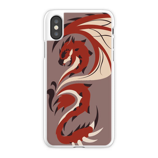 Monster Hunterer iPhone X Case, White Snap Case