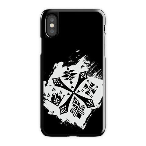 Monster Hunters Guild iPhone X Case, Black Snap Case
