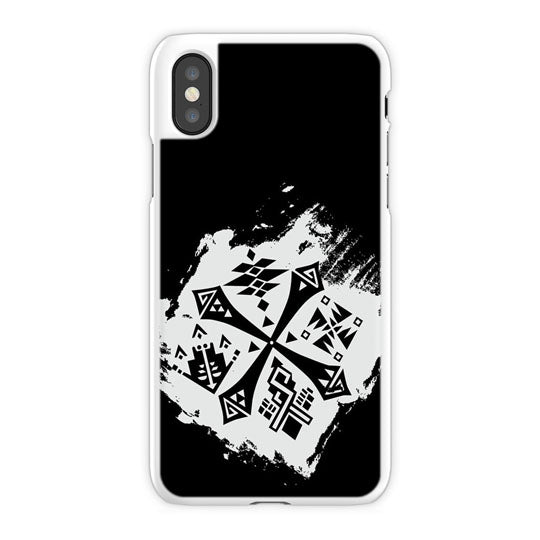 Monster Hunters Guild iPhone X Case, White Snap Case