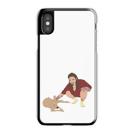 Post Malone iPhone X Case, Black Tough Case