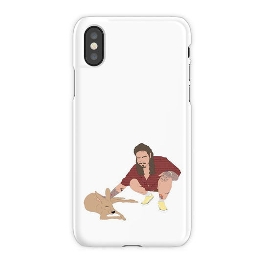 Post Malone iPhone X Case, White Tough Case